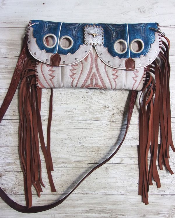 Clutch Cowboy Boot Purse CL09