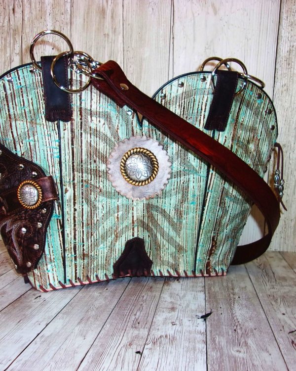 Concealed Carry Cowboy Boot Purse CB79
