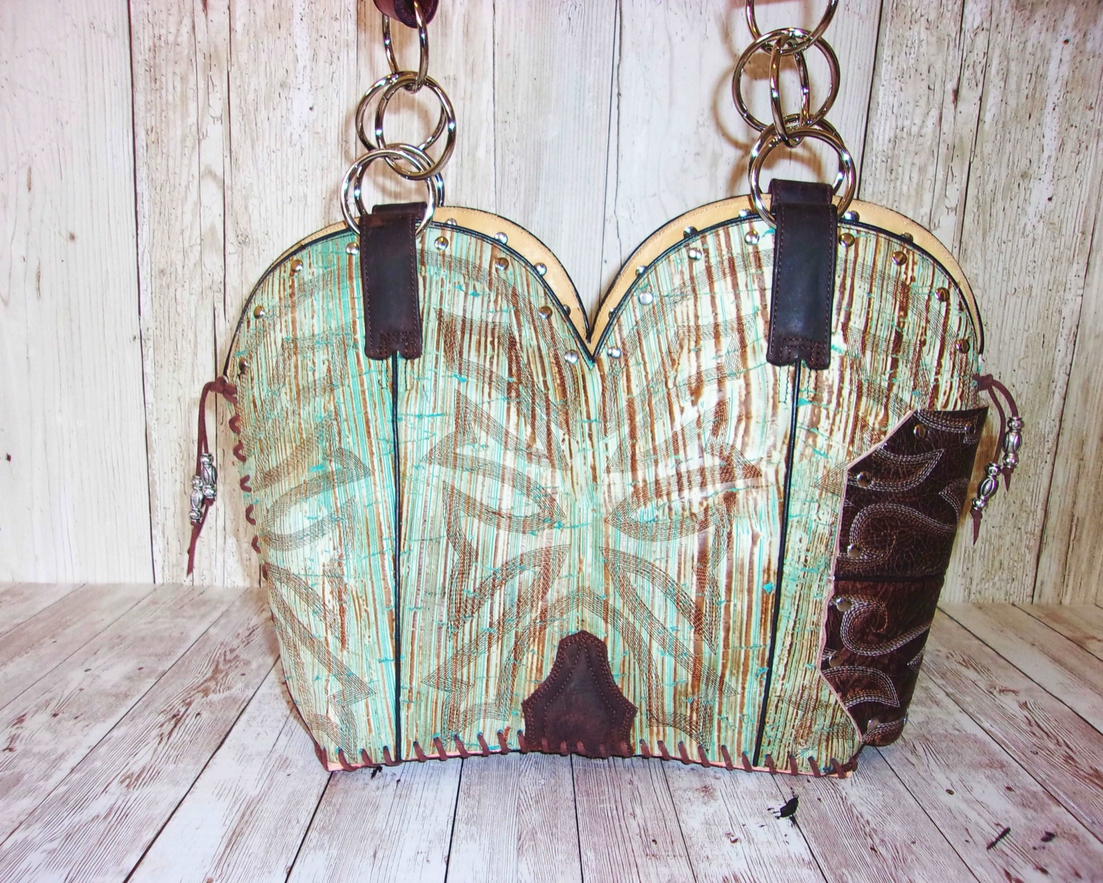 Concealed Carry Cowboy Boot Purse CB79