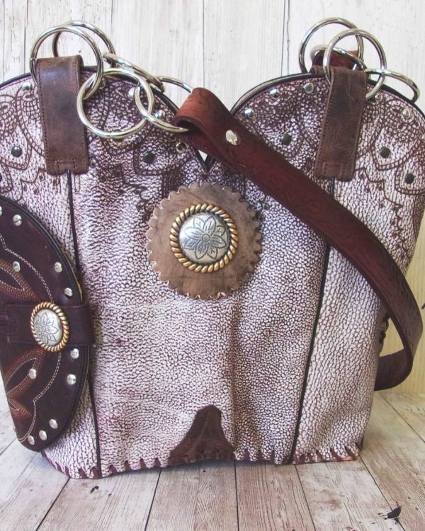 Concealed Carry Cowboy Boot Purse CB84