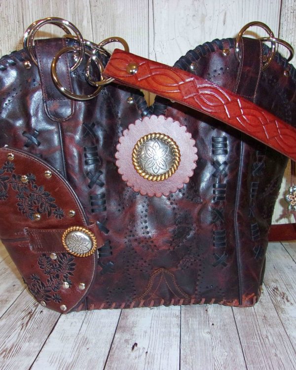 Concealed Carry Cowboy Boot Purse CB126