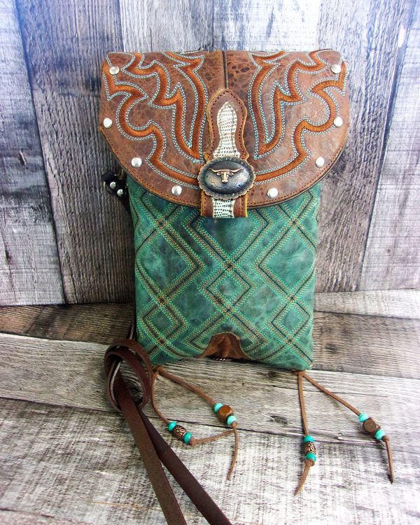 Cowboy Boot Crossbody Hipster Bag HP1050