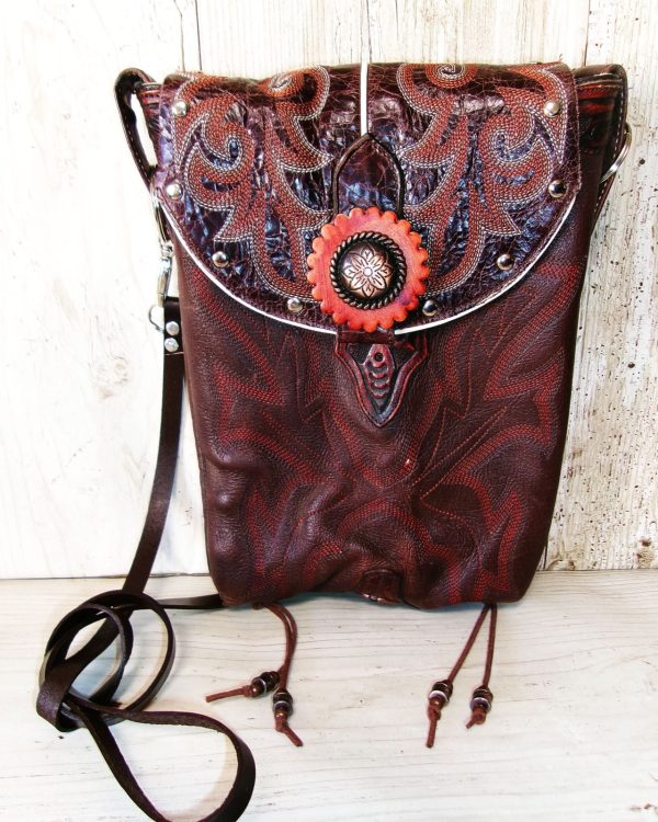 Cowboy Boot Conceal Carry Hipster Bag CB134