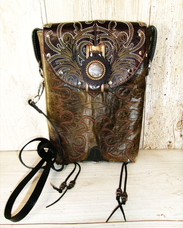 Cowboy Boot Conceal Carry Hipster Bag CB139