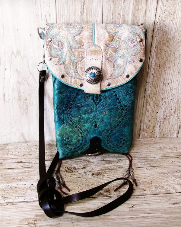 Cowboy Boot Crossbody Hipster Bag HP1067