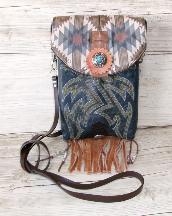 Cowboy Boot Crossbody Hipster Bag HP1102
