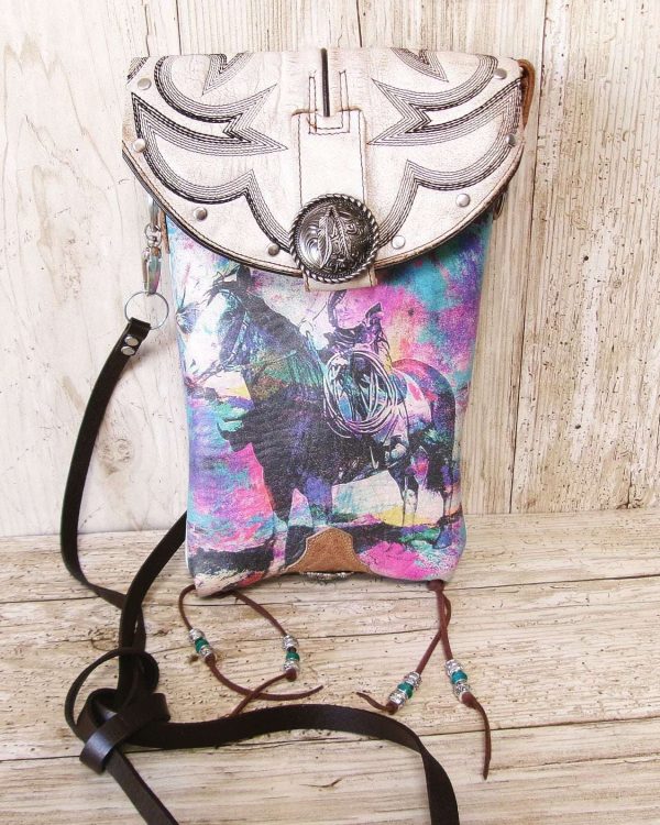 Cowboy Boot Crossbody Hipster Bag HP1135
