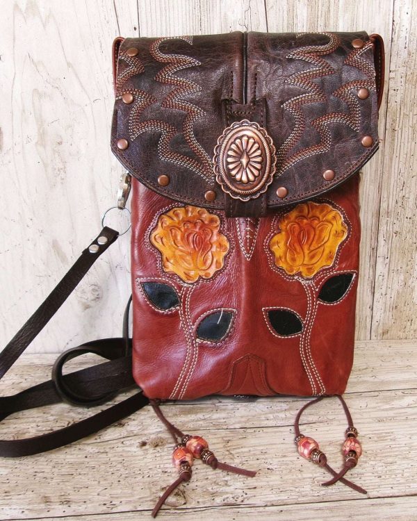 Cowboy Boot Crossbody Hipster Bag HP1136