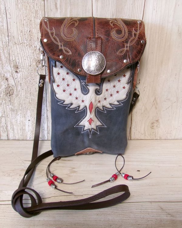 Cowboy Boot Crossbody Hipster Bag HP1152