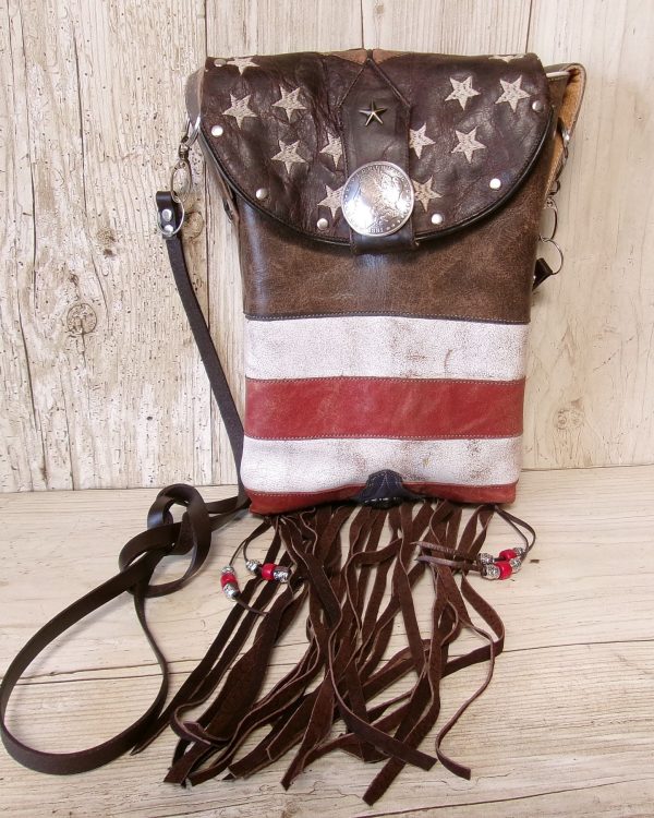 Cowboy Boot Crossbody Hipster Bag with Fringe HP1156