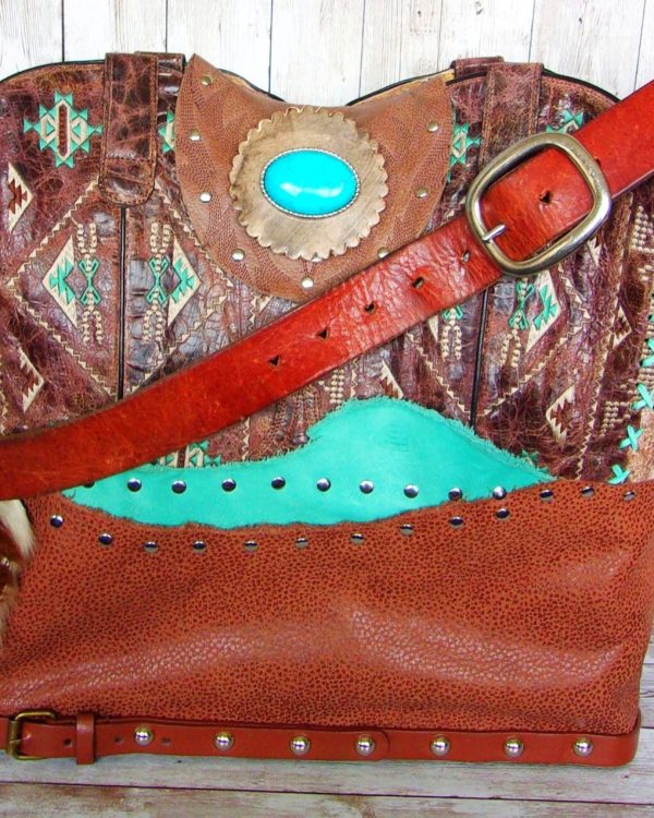 Cowboy Boot Business Tote LT41