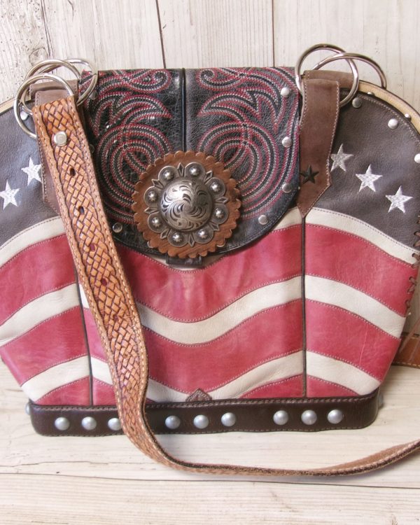 Double Cowboy Boot Purse DB331