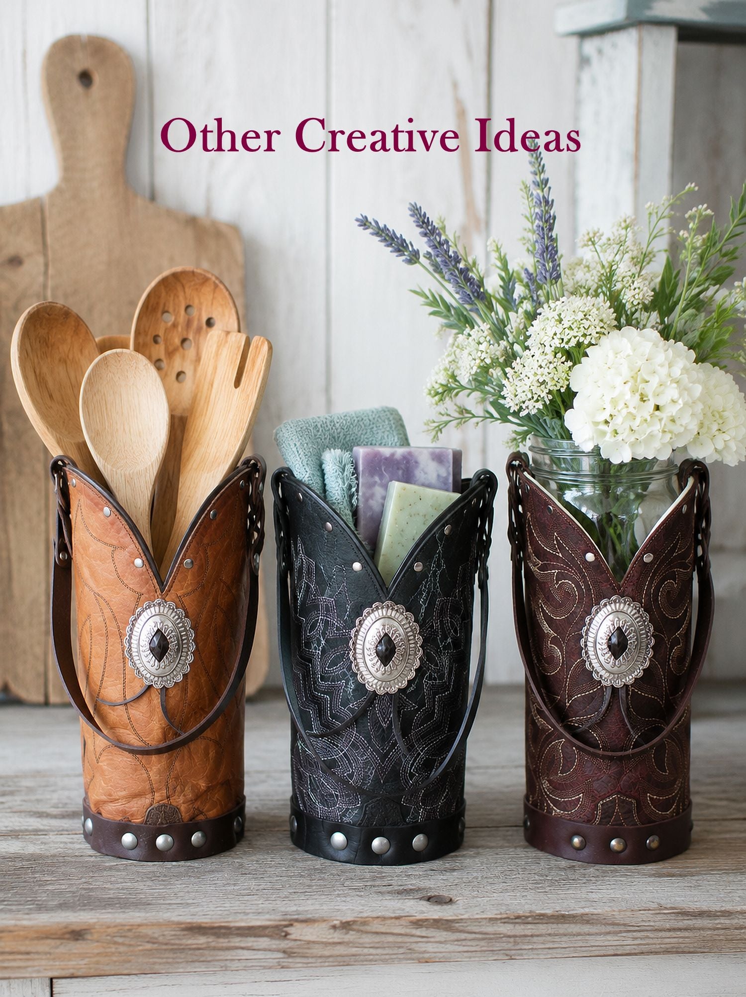 Cowboy Boot Wine Tote wt864