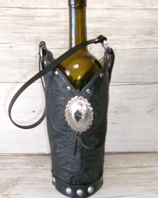 Cowboy Boot Wine Tote wt888