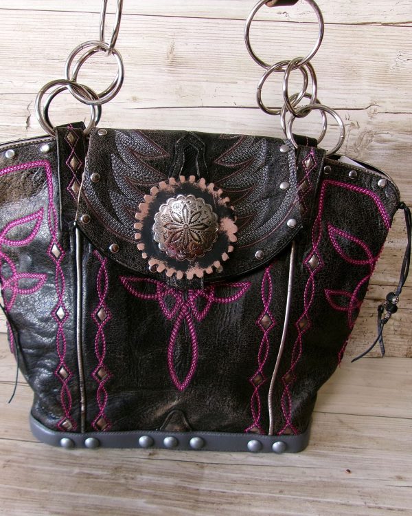 Double Cowboy Boot Purse DB362