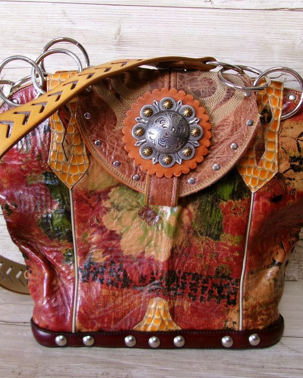 Double Cowboy Boot Purse DB363