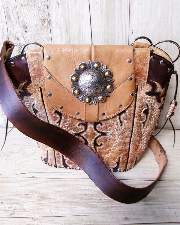 Double Cowboy Boot Purse DB370
