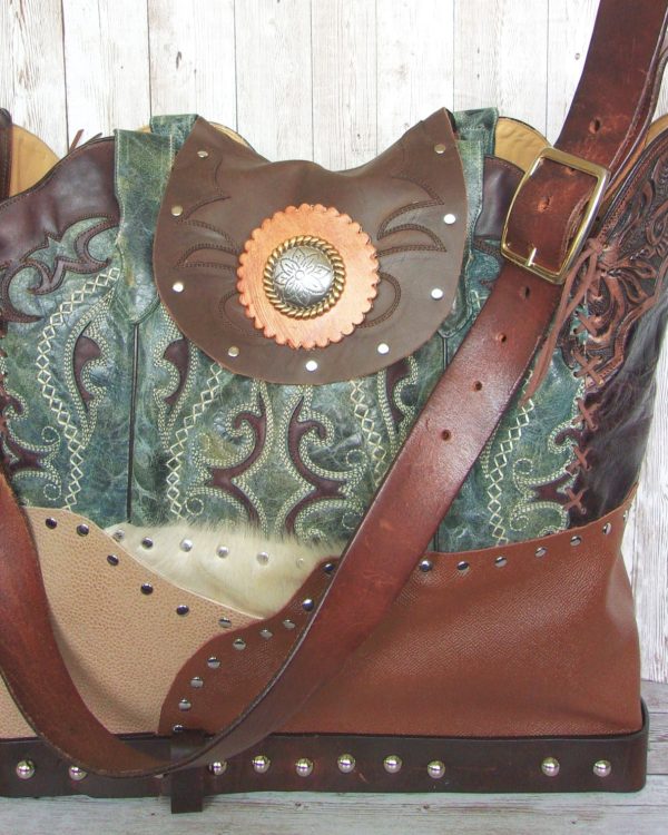 Cowboy Boot Business Tote LT44