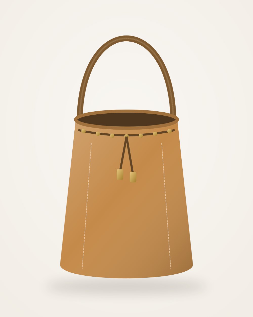 Mesa Bucket Bag, back