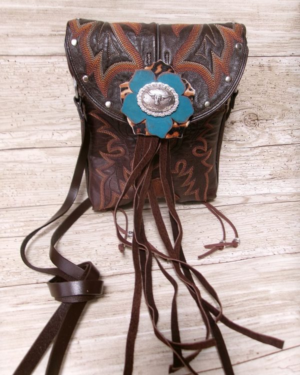 Small Cowboy Boot Purse TX11