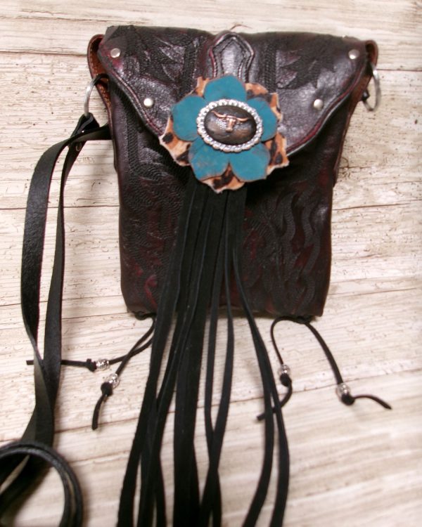 Small Cowboy Boot Purse TX15